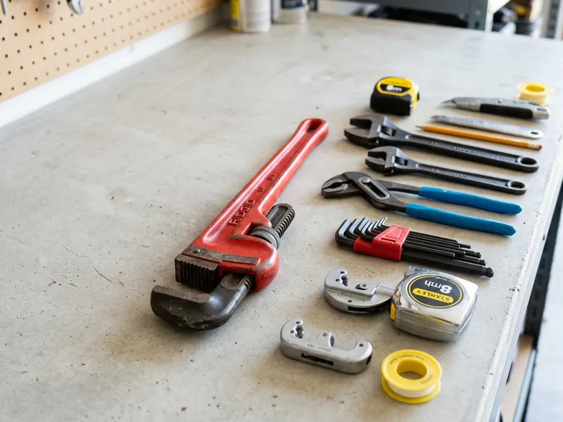 Professional plumbers in Old Eucha, OK equipped with top-tier tools for residential and commercial plumbing services.